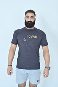 Endovar Gold Sports T-Shirt - Charcol Navy