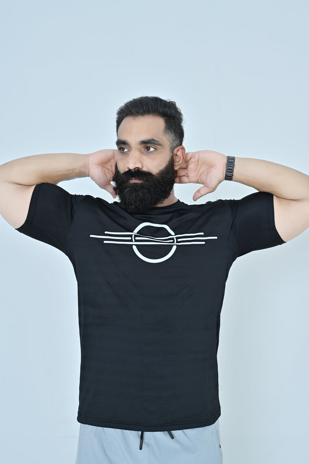Aero Line Sports T-Shirt - Black