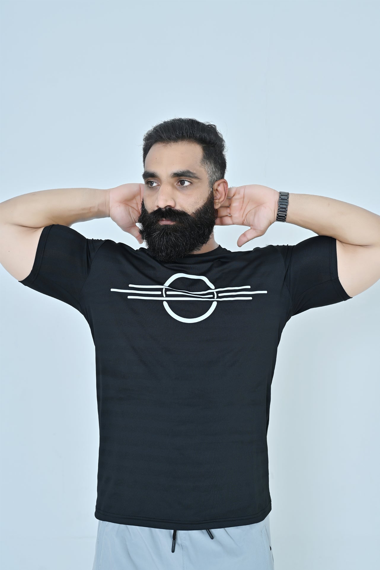 Aero Line Sports T-Shirt - Black